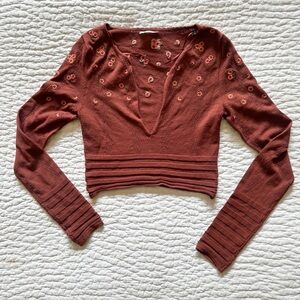Free People Long Sleeve Sweater